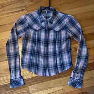 Free people fitted western shirt, Size Small